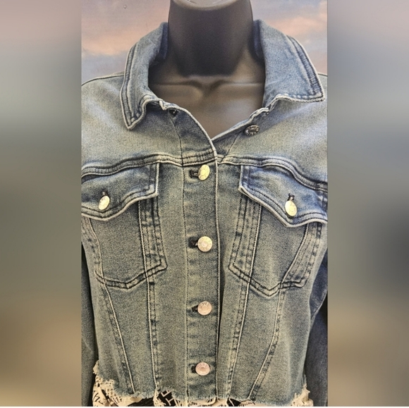 Guess Jackets & Blazers - GUESS JEAN JACKET